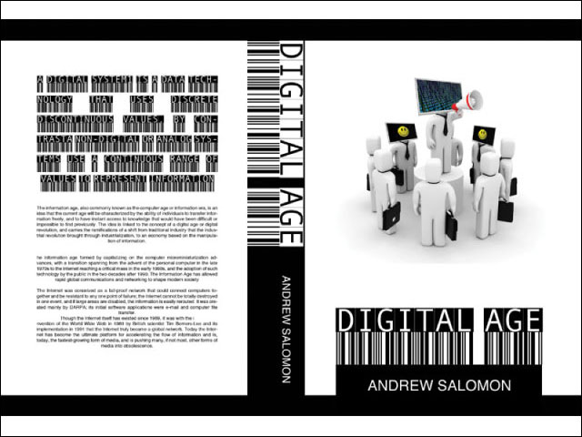 Digital Age Kitap Kapağı Tasarımı