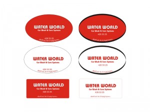 Water World Logo ve Promosyonel Malzemeler Tasarımı - Ali Coşkun