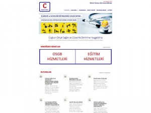 Coşkun OSGB Websitesi Tasarımı