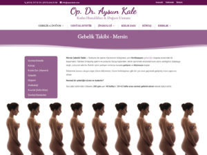 Ali Coşkun - Op. Dr. Aysun Kale Websitesi Tasarımı