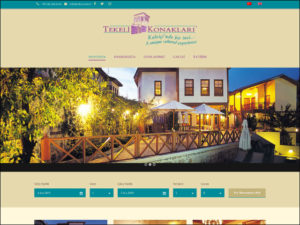 Ali Coşkun - Tekeli Konakları websitesi yeniden tasarım hizmeti
